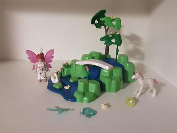 PLaymobil elfentuin met eenhoorn beschikbaar voor biedingen