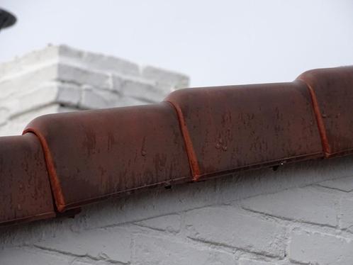 Gevelpannen Pottelberg stormpan 44 rustiek bruin dakpannen, Doe-het-zelf en Bouw, Dakpannen en Dakbedekking, Zo goed als nieuw
