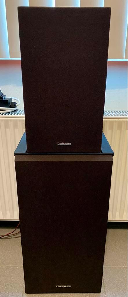 Technics SB-2 luidsprekers, Audio, Tv en Foto, Luidsprekerboxen, Zo goed als nieuw, Front, Rear of Stereo speakers, Minder dan 60 watt