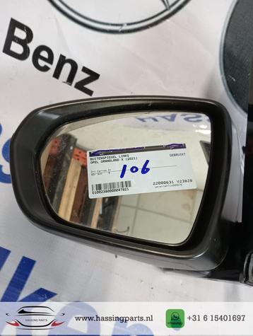 Opel Grandland X Buitenspiegel links 2021 beschikbaar voor biedingen