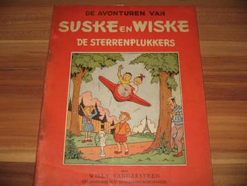 Suske en Wiske nr 16: De sterrenplukkers - 1 DRUK, Boeken, Gelezen, Willy Vandersteen, Eén stripboek, Ophalen of Verzenden