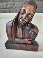 Heel mooi houten beeld in goede staat, Antiek en Kunst, Ophalen of Verzenden