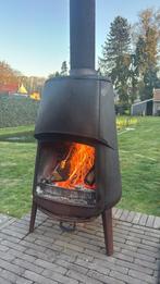 Houtkachel jotul, Tuin en Terras, Ophalen, Zo goed als nieuw