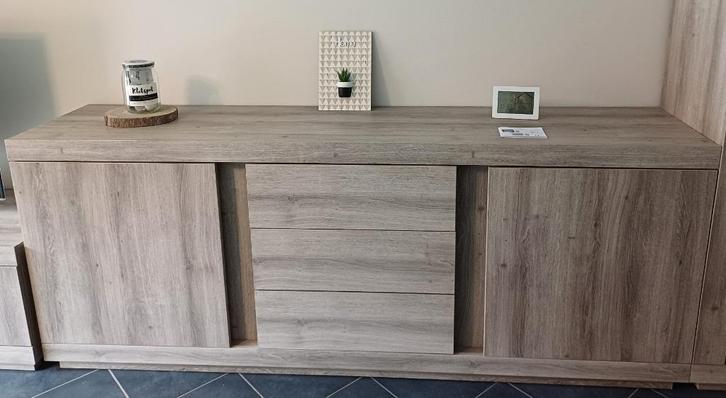 Eetkamer - tafel, buffetkast, dressoir - goede staat, Huis en Inrichting, Complete eetkamers, Gebruikt, Ophalen