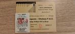 Ticket 1971 Club Brugge VS Chelsea FC Cup Winners Cup, Ophalen of Verzenden