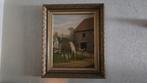 Schilderij 'Boerderij' J. Van Baelen, Ophalen