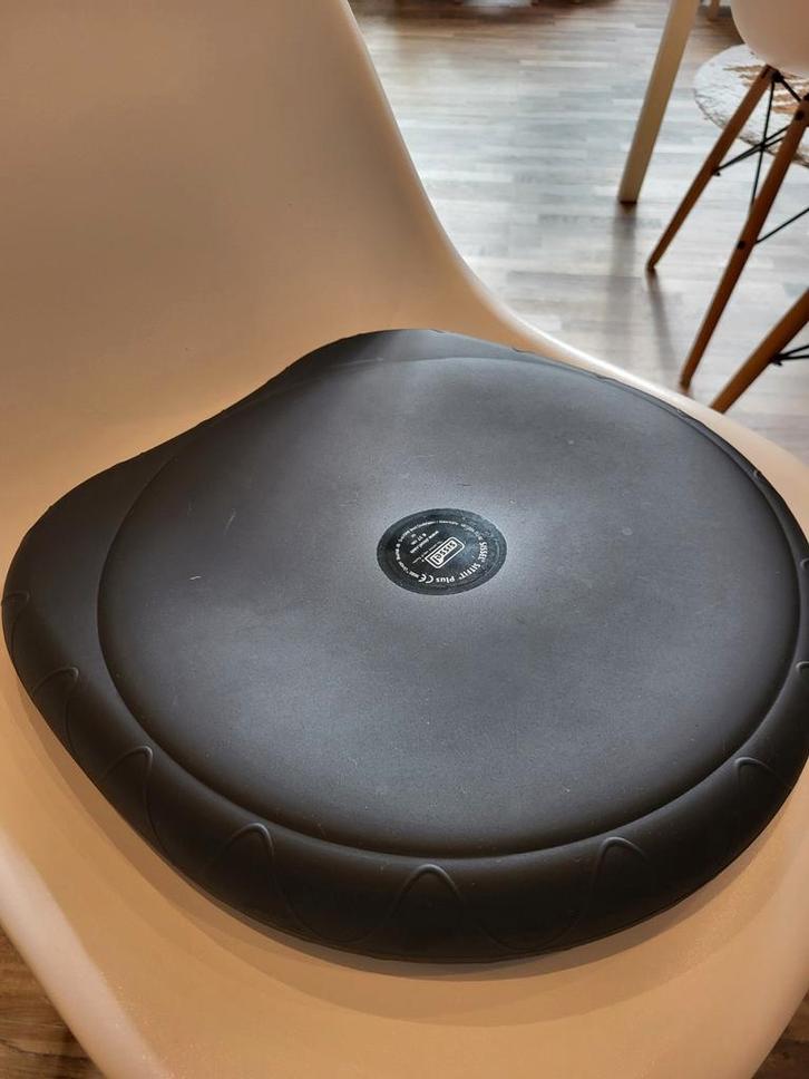 Sisser Sitfit zitkussen zwart (37cm), Huis en Inrichting, Woonaccessoires | Kussens, Zo goed als nieuw, Zwart, Ophalen