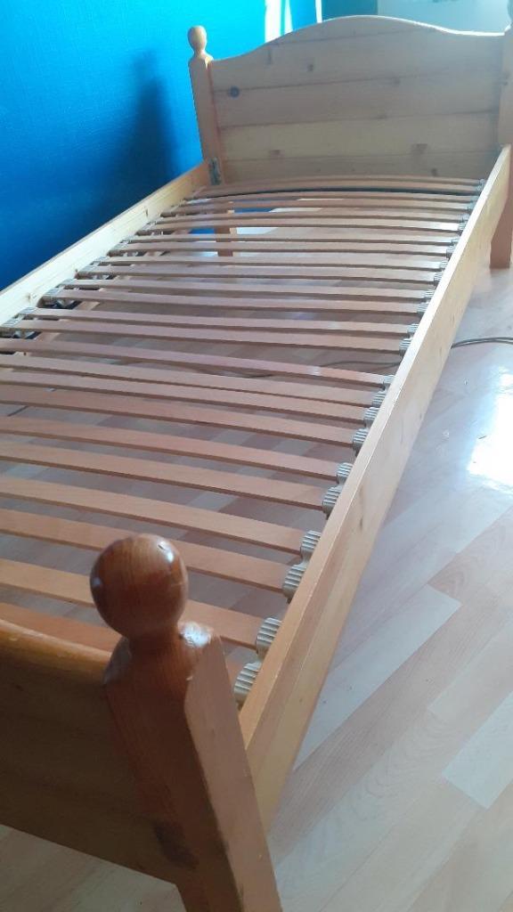 Lattenbodem, Huis en Inrichting, Slaapkamer | Matrassen en Bedbodems, Zo goed als nieuw, Bedbodem, 90 cm, 200 cm, Eenpersoons