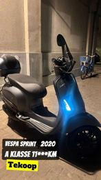 Vespa sprint, Fietsen en Brommers, Scooters | Vespa, Ophalen, Overige modellen, Nieuw, Klasse A (25 km/u)