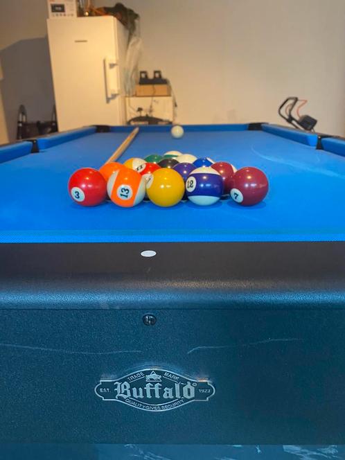 Buffalo pooltafel, Sport en Fitness, Biljarten en Poolen, Zo goed als nieuw, Biljarttafel, Ophalen
