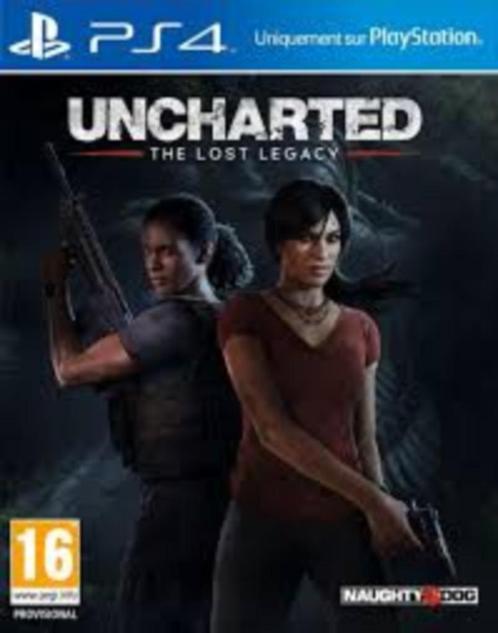 Uncharted : The Lost Legacy (PS4)., Games en Spelcomputers, Games | Sony PlayStation 4, Zo goed als nieuw, Avontuur en Actie, 1 speler