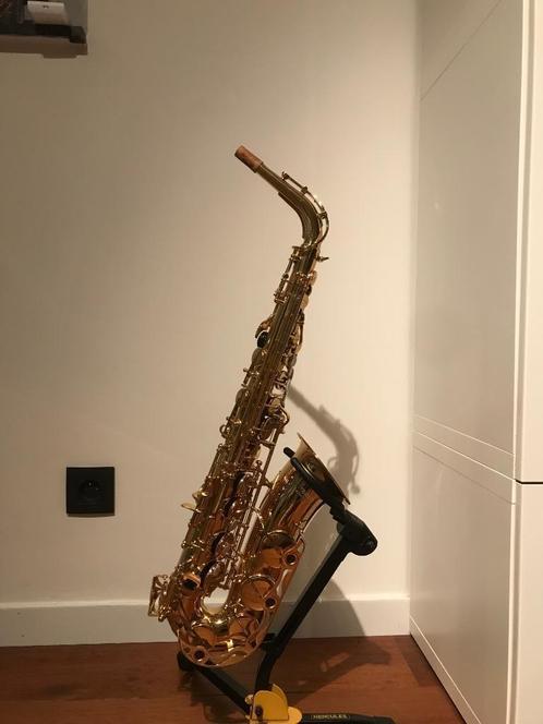 Yamaha yas32 semi professionele sax, Musique & Instruments, Instruments à vent | Saxophones, Comme neuf, Alto, Avec valise, Enlèvement ou Envoi