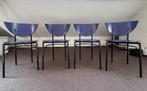 Ligne Roset stoelen HERA, Huis en Inrichting, Stoelen, Ophalen, Gebruikt, Blauw, Vintage