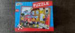 Puzzel 3-6 jaar brandweer, Ophalen, 10 tot 50 stukjes, Zo goed als nieuw, 4 tot 6 jaar