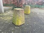 Set arduinen sokkels (2), Tuin en Terras, Tuinbeelden, Ophalen, Gebruikt, Steen, Overige typen