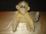 STEIFF Ancien Singe Mungo 14 x 14 cm An 1960 Très Bon Etat, Ophalen of Verzenden, Zo goed als nieuw, Overige typen, Steiff