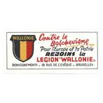 Vignette - « Rejoint la Légion Wallonie », Enlèvement ou Envoi, Armée de terre, Autres types