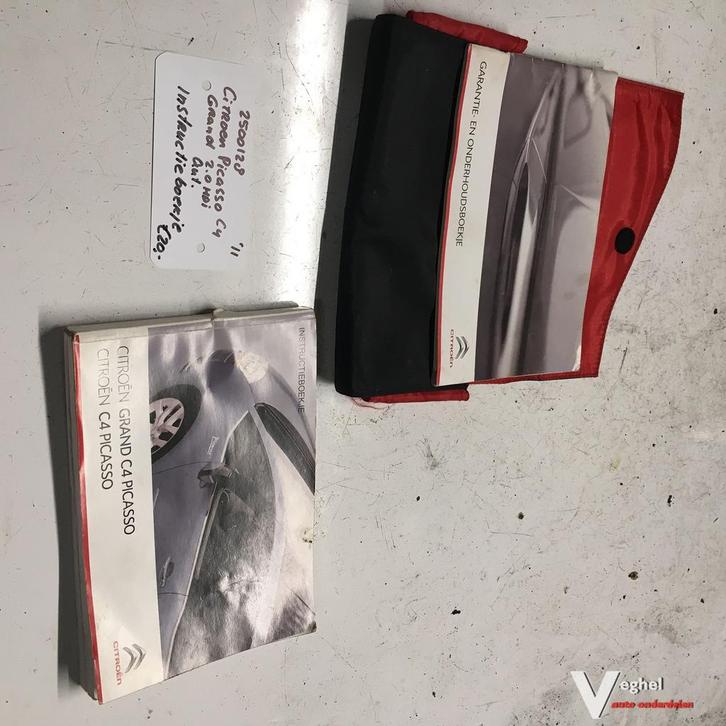 Citroën C4 Grand Picasso 2.0 HDI Automaat 2011 2500128 Instr, Auto diversen, Handleidingen en Instructieboekjes, Ophalen of Verzenden