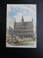Postkaart Brussel Broodhuis 58, Ophalen of Verzenden, 1940 tot 1960, Gelopen, Brussel (Gewest)