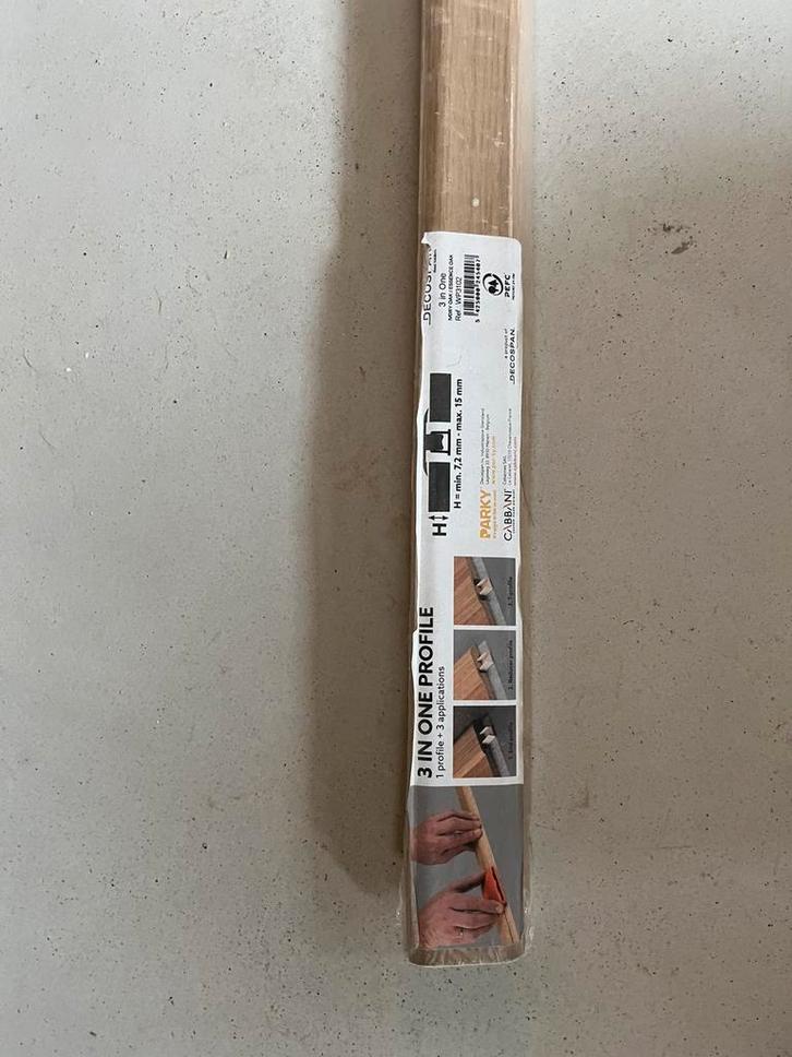 Profil Parky, Doe-het-zelf en Bouw, Plinten en Afwerking, Zo goed als nieuw, Ophalen