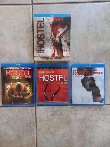 coffret blu ray trilogie hostel de (( quentin tarantino )) beschikbaar voor biedingen