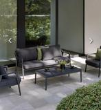 Lounge zitbank zwart, Tuin en Terras, Ophalen, Nieuw, Aluminium