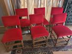 6 Louis XIII-stoelen in geaerogumd eikenhout, Ophalen of Verzenden
