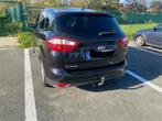 Ford C-Max 1.6 TDci 2011 diesel euro 5, Auto's, Euro 5, Zwart, Leder, 5 deurs
