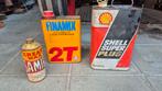 Vintage olieblikken (shell), Verzamelen, Ophalen of Verzenden