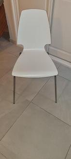 Chaise ou Chaise de cuisine Vilmar Ikea blanche comme NEUVE, Comme neuf, Enlèvement, Blanc, Une