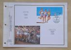 Année 1988 : Carte souvenir fdc soie - 2287 - Bloc 84 : Olym, Postzegels en Munten, Postzegels | Europa | België, Ophalen of Verzenden