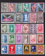 België 1958 compleet jaar zonder Boudewijn, Verzenden, Postfris, Spoor van plakker