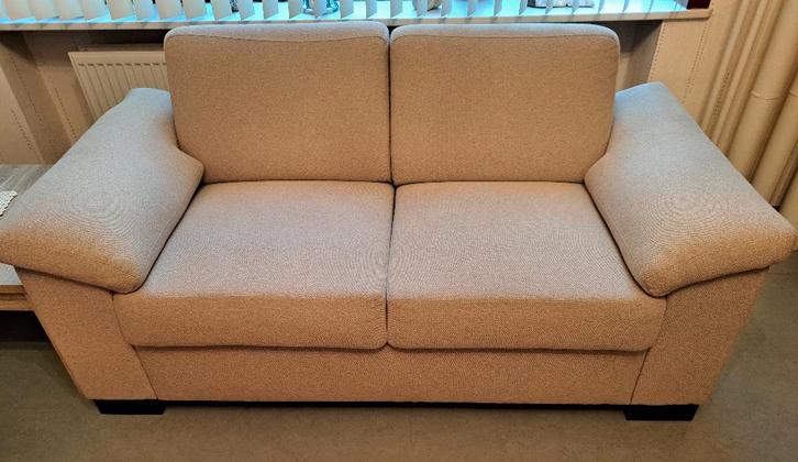 Canapé 2 places comme neuf -beige clair, Huis en Inrichting, Zetels | Zetels, Zo goed als nieuw, Ophalen
