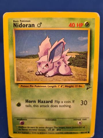 Nidoran  83/130 - Base Set 2 beschikbaar voor biedingen
