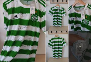 Celtic Glasgow Adidas gesigneerd shirt authentiek beschikbaar voor biedingen