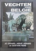 Boek NL vechten voor België Jo Gérard oorlog SAS RAF OAS, Ophalen of Verzenden