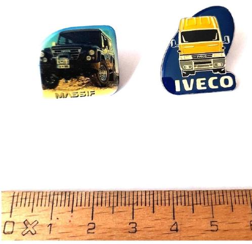 Iveco Massif en Daily 2000, pin, Verzamelen, Speldjes, Pins en Buttons, Zo goed als nieuw, Speldje of Pin, Transport, Verzenden