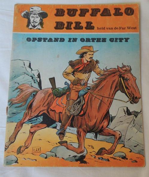 Buffalo Bill, nr. 5: "Opstand in Ortez City", 1968, Boeken, Stripverhalen, Gelezen, Eén stripboek, Ophalen of Verzenden