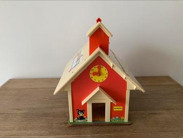Vintage schooltje Fisher Price, Kinderen en Baby's, Speelgoed | Poppenhuizen, Ophalen of Verzenden, Gebruikt