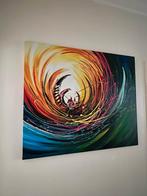 Abstract Schilderij – Kleurexplosie voor aan je muur, Antiek en Kunst, Kunst | Schilderijen | Abstract, Ophalen