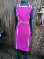 Fuchsia jurk Nina Leonard XL, Ophalen of Verzenden, Roze, Zo goed als nieuw, Maat 46/48 (XL) of groter