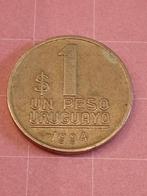 URUGUAY 1 Peso Uruguayo 1994, Postzegels en Munten, Munten | Amerika, Ophalen of Verzenden, Zuid-Amerika, Losse munt