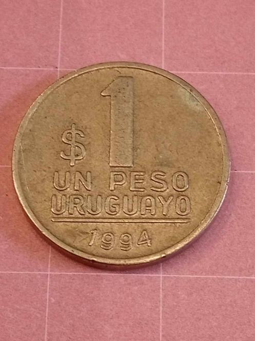 URUGUAY 1 peso uruguayen 1994, Timbres & Monnaies, Monnaies | Amérique, Monnaie en vrac, Amérique du Sud, Enlèvement ou Envoi