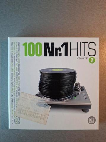 5cd box. 100 nr. 1 Hits. Volume 2. beschikbaar voor biedingen