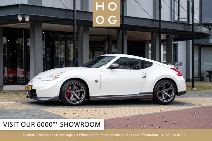 Nissan 370Z 3.7 V6 NISMO (bj 2013), Auto's, Nissan, Bedrijf, Te koop, 370Z, Benzine, Euro 5, Coupé, 2 deurs, Handgeschakeld, Wit
