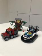 Lego City 60071 auto, hut, en boot in Nieuwstaat, Ophalen of Verzenden, Zo goed als nieuw, Complete set, Lego