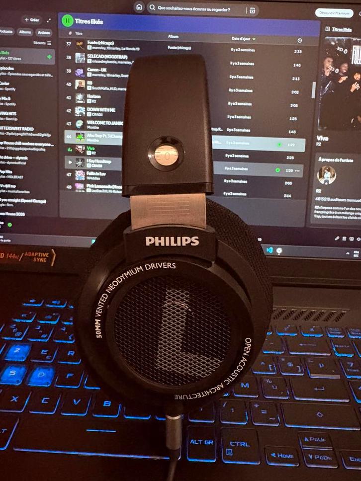 Philips shp9500 koptelefoon, Audio, Tv en Foto, Hoofdtelefoons, Zo goed als nieuw, Philips, Ophalen of Verzenden