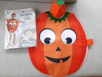 Halloween verkleedset pompoen kind 4-6 jaar beschikbaar voor biedingen
