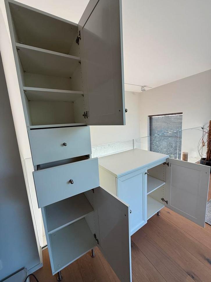 Badkamer kasten wit, Huis en Inrichting, Badkamer | Badkamermeubels, Zo goed als nieuw, Ophalen