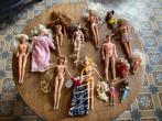 Barbie Mattel Set van 12 poppen 1970 - 1990 Vintage, Verzamelen, Poppen, Verzenden, Gebruikt, Pop